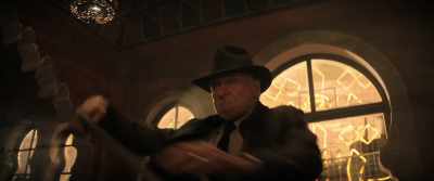 -(WHIP CRACKING)
-(ALL EXCLAIMING) - Indiana Jones and the Dial of Destiny