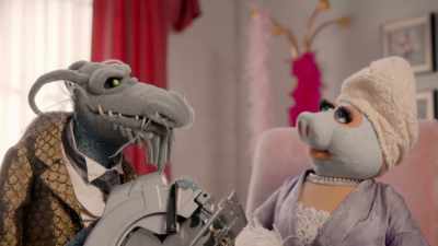 (WHIRRING AND CRACKLING) - Muppets Now