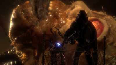 (Whirring and clanking in
background) - Mad God
