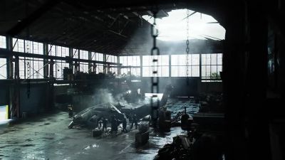 [whirring, crackling] - Gotham