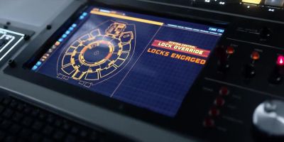 [whirring, door locks] - Lost in Space