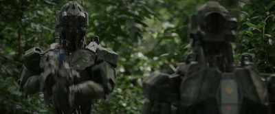 (whirring)
(gun bangs) - Monsters of Man