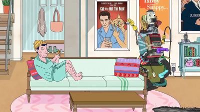 [whirring] - BoJack Horseman