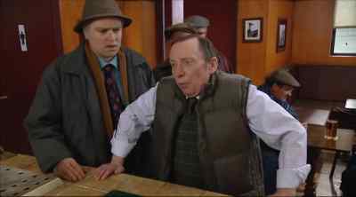 Whisky, Boabby.
C'mon Pete. Willpower, son. C'mon. - Still Game