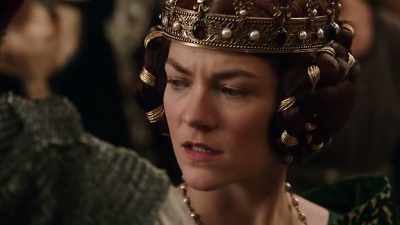 [ Whispering ] As long as Philip
is my husband and the King, - Knightfall