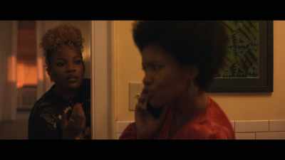 [whispering] Ask if she knows - The Other Black Girl