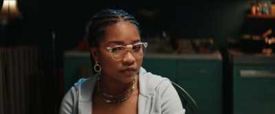 [ Whispering ] He's been
watching you, body snatcher. - The Angry Black Girl and Her Monster