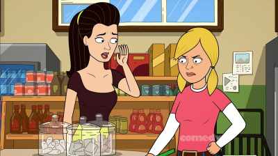 [whispering] I was wondering,
has anyone sent you an e-vite - Corner Gas Animated