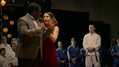 (WHISPERING INDISTINCTLY) - Cobra Kai