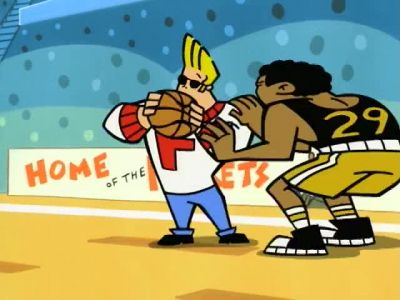 [whispering] - Johnny Bravo