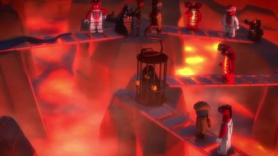 [WHISPERING]
There's Lloyd. - Ninjago: Masters of Spinjitzu