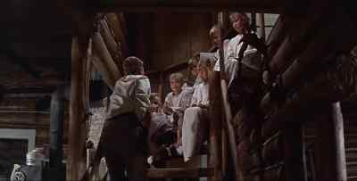 [whispering] what are           
you kids doing here?             - Spencer's Mountain