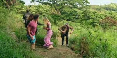 -[whispers] Go, go, go, go.
-[Emily pants] - Vacation Friends 2