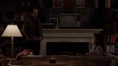 (whispers) She asleep?
Finally. - The Americans