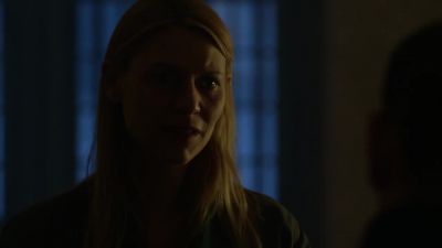 [whispers] Thank you. - Homeland