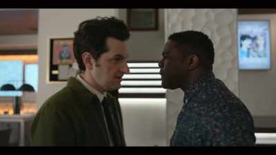 [whispers] Xavier wrote "diarrhea"
on your neck, right? - The Afterparty