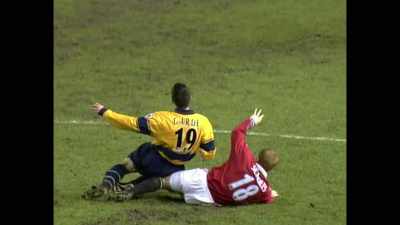 -[whistle blows]
-[crowd shouting angrily] - Fever Pitch: The Rise of the Premier League