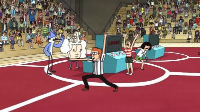 [ whistle blows ] - Regular Show