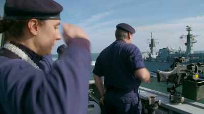 WHISTLE BLOWS SHIP'S HORN BLOWS - Warship: Life at Sea