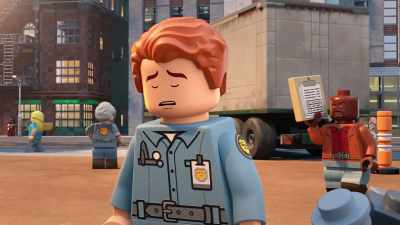 -[whistle blows]
-[sighs] - LEGO Marvel Avengers: Mission Demolition