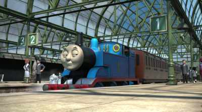 [whistle shrills] - Thomas & Friends: Big World! Big Adventures! The Movie