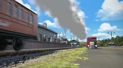 [whistle toots] - Thomas & Friends: Big World! Big Adventures! The Movie
