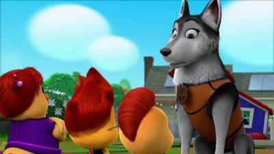 [whistle tweeting] - The Chicken Squad