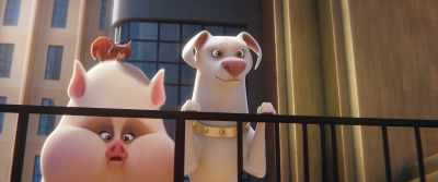 [WHISTLES MENACINGLY] - DC League of Super Pets