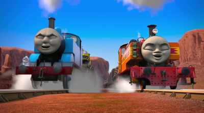[whistles toot] - Thomas & Friends: Big World! Big Adventures! The Movie
