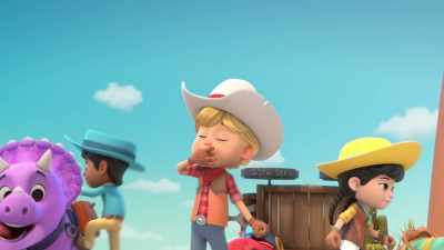 (whistling) - Dino Ranch