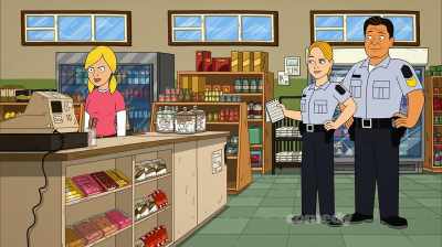 [whistling] - Corner Gas Animated