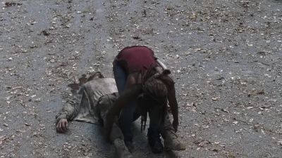 (WHISTLING STOPS) - The Walking Dead
