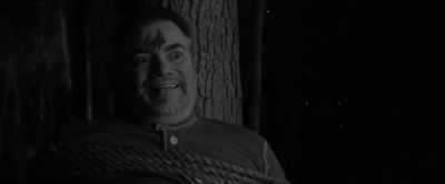 White-haired, down on the knees. - The Man in the Woods