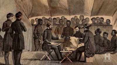 - White Union Army
soldiers got $13 a month. - Black Patriots: Heroes of the Civil War
