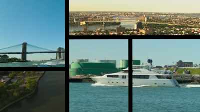 White: We're out here
on the east river, - Searching for Secrets