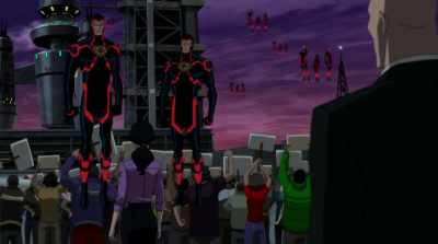 [whizzing] - The Death and Return of Superman