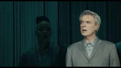 Who we are is thankfully not just here, - David Byrne's American Utopia