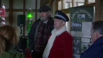 Who are you?
- No. Look, we were trying to save her. - Blood Actually: A Murder, They Hope Mystery