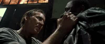 Who are youMy name is Moreau My brothers are deadas should I be if not for the intervention of GodAnd you are John BlazeGo away - Ghost Rider: Spirit of Vengeance