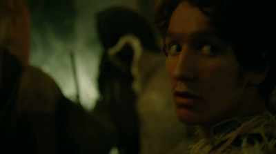 Who are you?
That you, Mr. Dimos? - The Field Guide to Evil