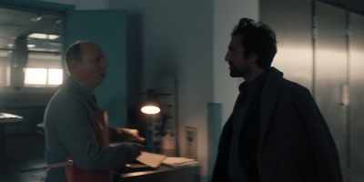 Who are you?
You can't come in here without... - A Discovery of Witches
