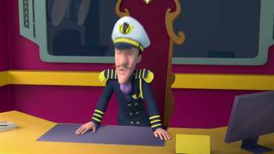 Who dares enter
the captain's quarter-- - Rainbow Rangers