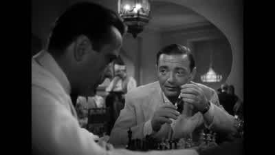 Well after tonight I will be through with the whole businessAnd I'm leaving finally this CasablancaWho did you bribe for your visa Renault or yourselfMyself I found myself much more reasonable - Casablanca