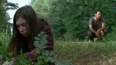 Who did you stay with back home? - The Walking Dead