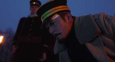Who did this to you,
Superior Private Ogata? - Golden Kamuy