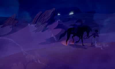 Who disturbs my slumber? - Aladdin