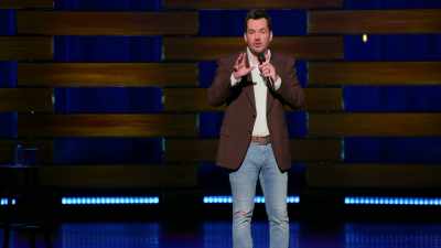 Who do you think you are?" - Jim Jefferies: High n' Dry