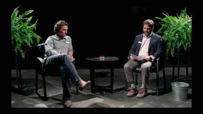 Who do you think will accidentally
starve himself to death first, - Between Two Ferns: The Movie