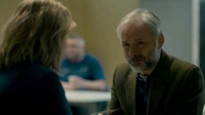 - Who does he look like?
- Oh, my nose maybe. Poor bugger! - Apple Tree Yard