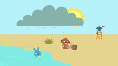 Who doesn't love relaxing
In the sun - Sago Mini Friends